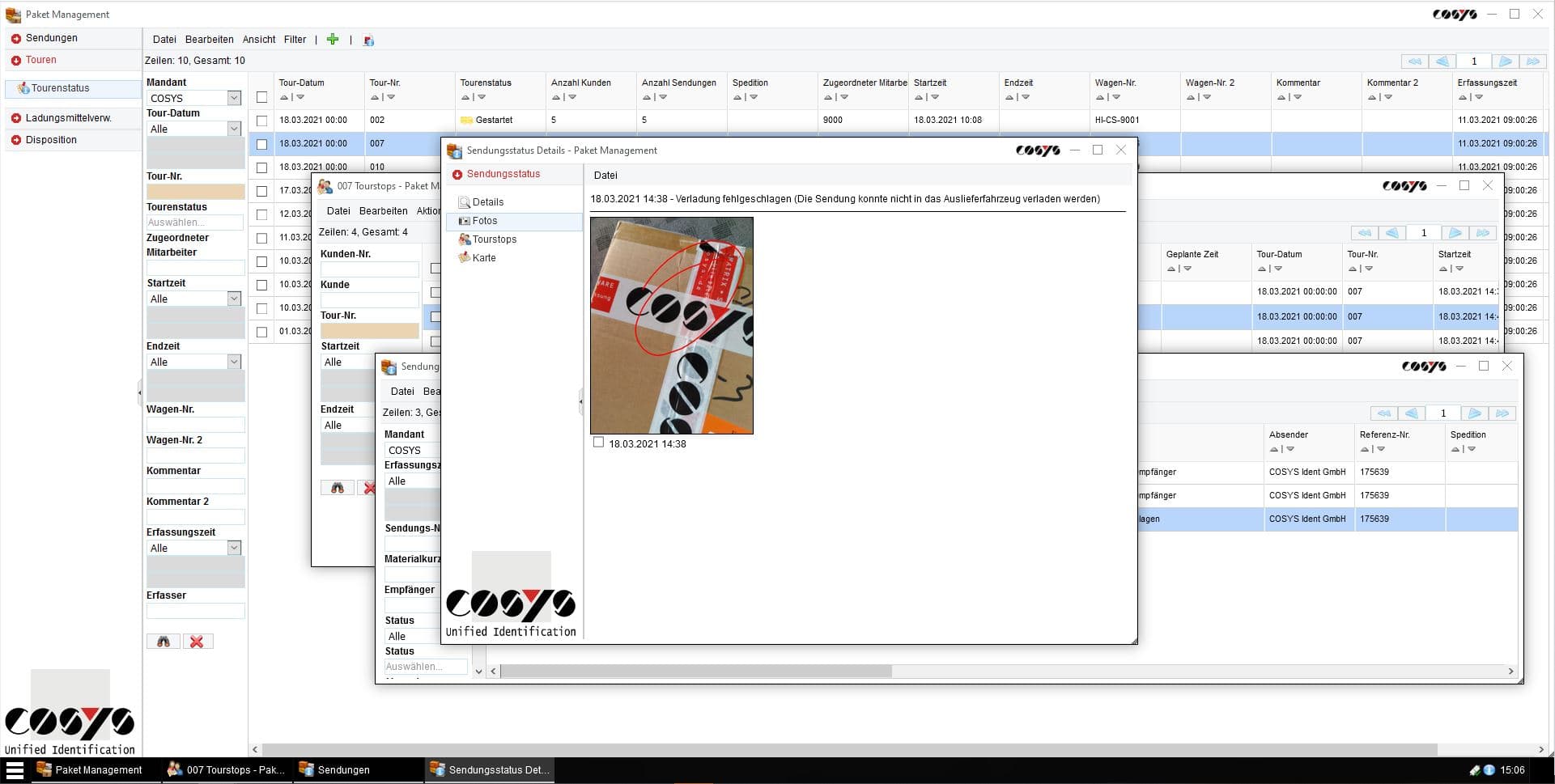 COSYS WebDesk Transportee COSYS WebDesk Transportee