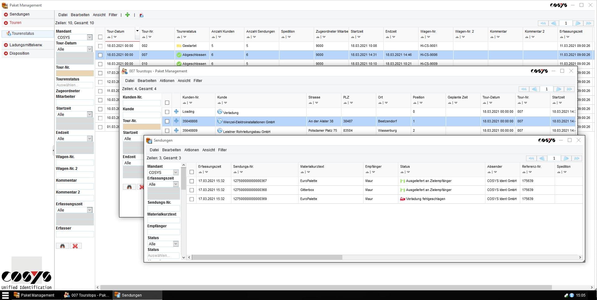 COSYS WebDesk Transportee COSYS WebDesk Transportee