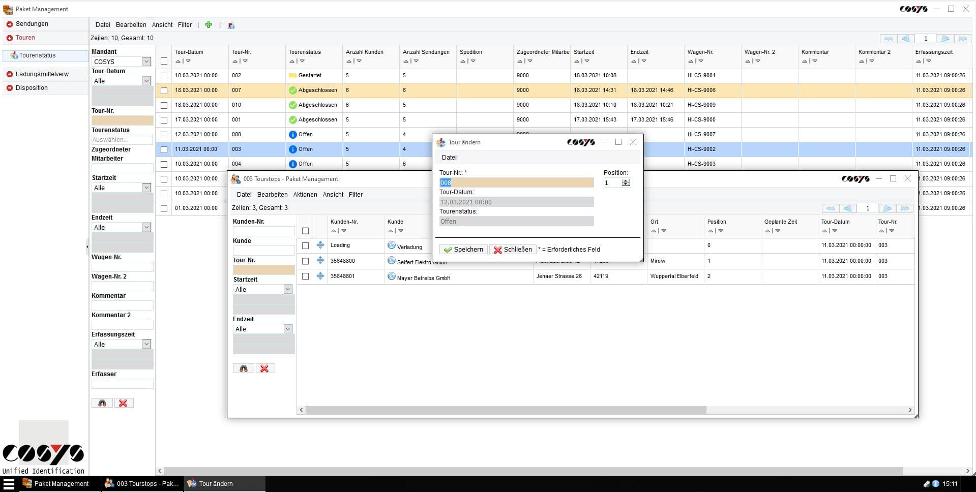 COSYS WebDesk Transportee COSYS WebDesk Transportee