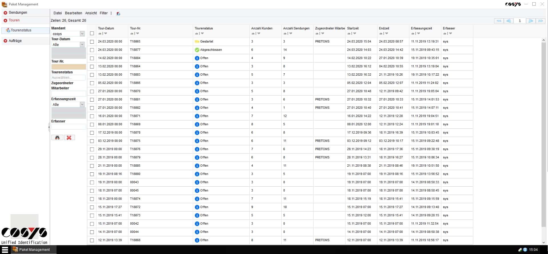 COSYS WebDesk Transportee COSYS WebDesk Transportee
