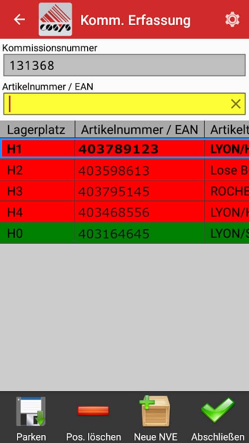 Tourenplanung Verladung Tourenplanung Verladung