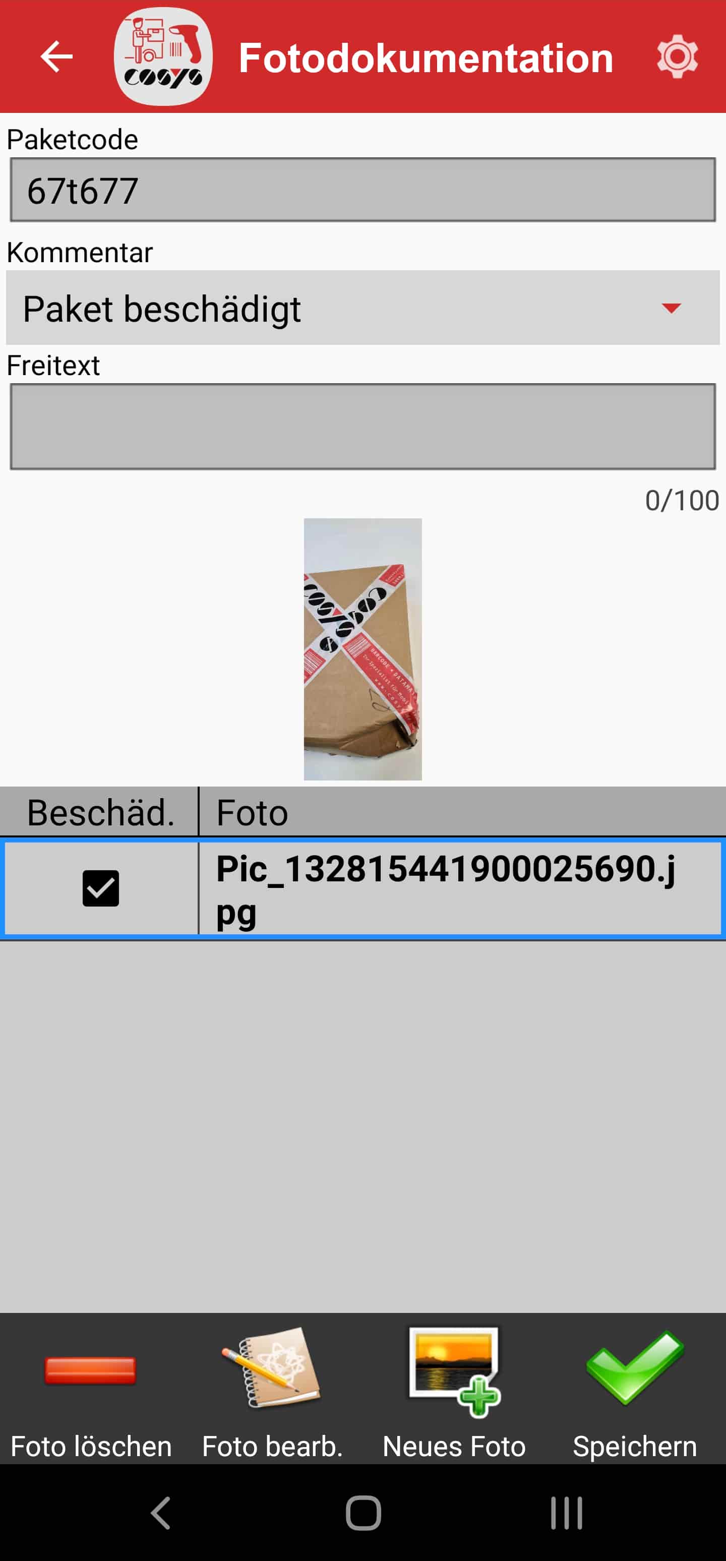 Crear documentación fotográfica COSYS Crear documentación fotográfica COSYS