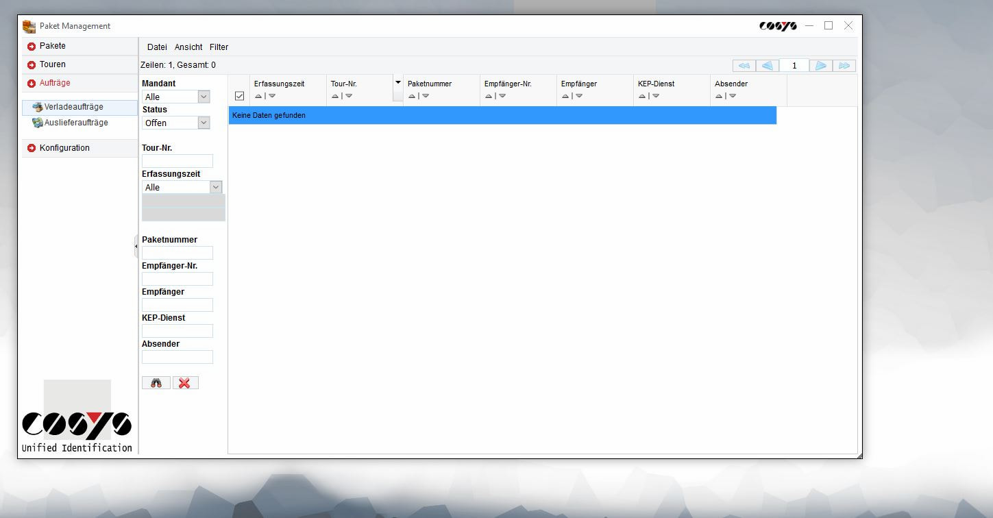 Escaneado inverso de entregas / recogida de clientes