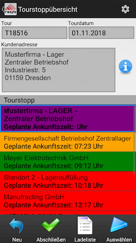 Recorridos Escaneo de entregas Recogida de datos en el móvil Recorridos Escaneo de entregas Recogida de datos en el móvil