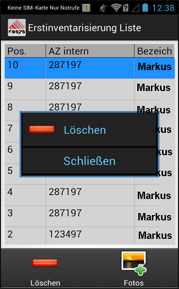 Inventario inicial Carpeta Gestión de documentos Inventario inicial Carpeta Gestión de documentos