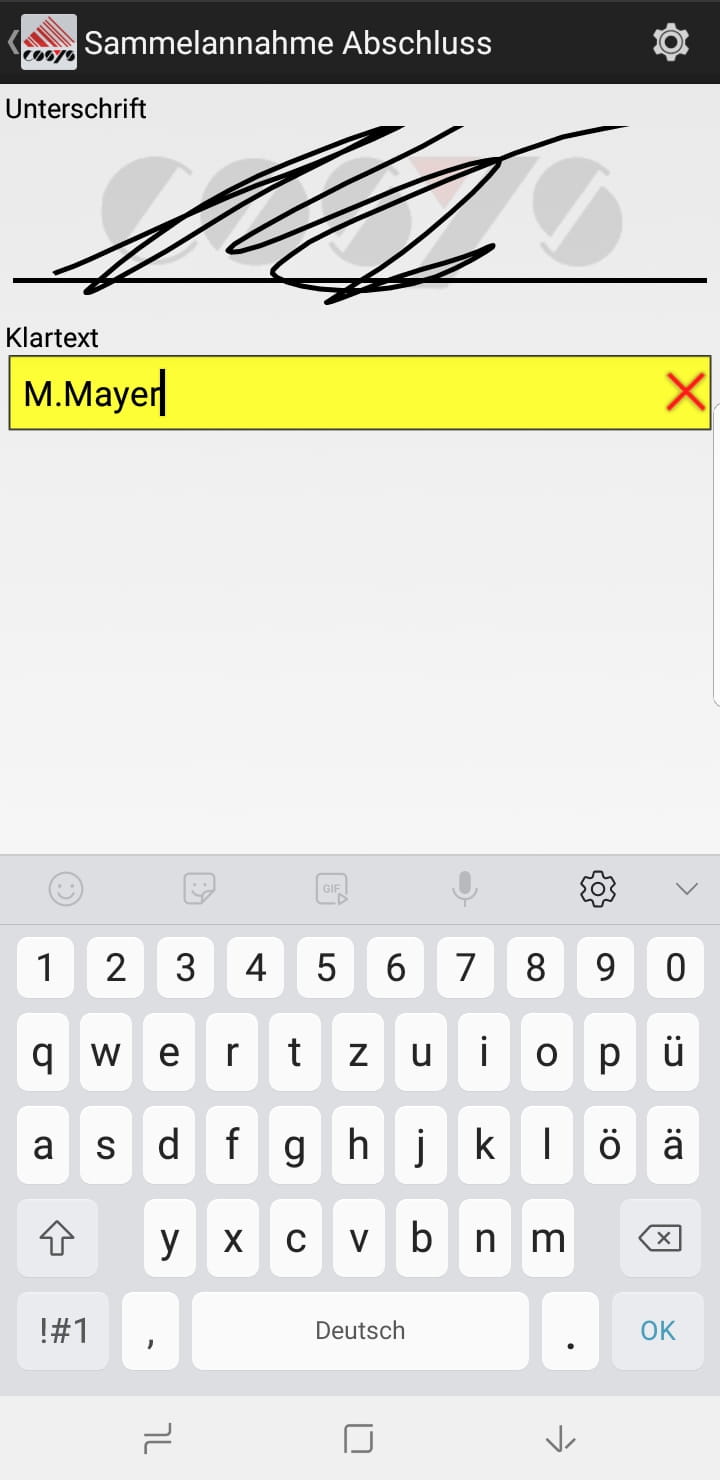 Artículos entrantes Visión general del software Android de COSYS Artículos entrantes Visión general del software Android de COSYS