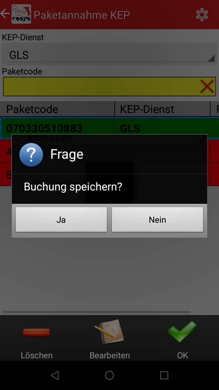 Artículos entrantes Visión general del software Android de COSYS Artículos entrantes Visión general del software Android de COSYS