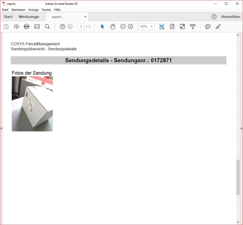 Gestión interna de paquetes logísticos Gestión interna de paquetes logísticos