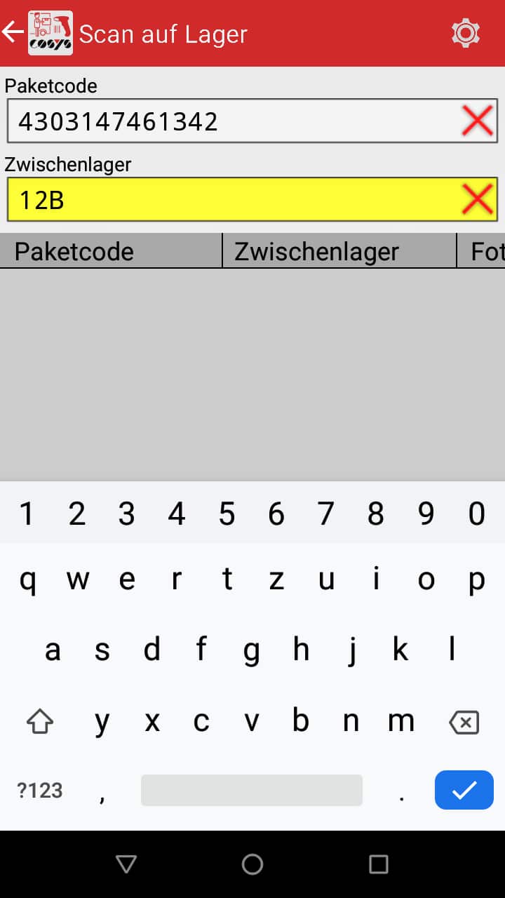 Transporte en módulos de software de gestión de paquetes