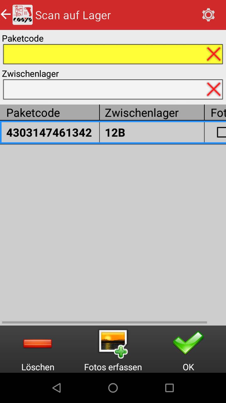 Transporte en módulos de software de gestión de paquetes