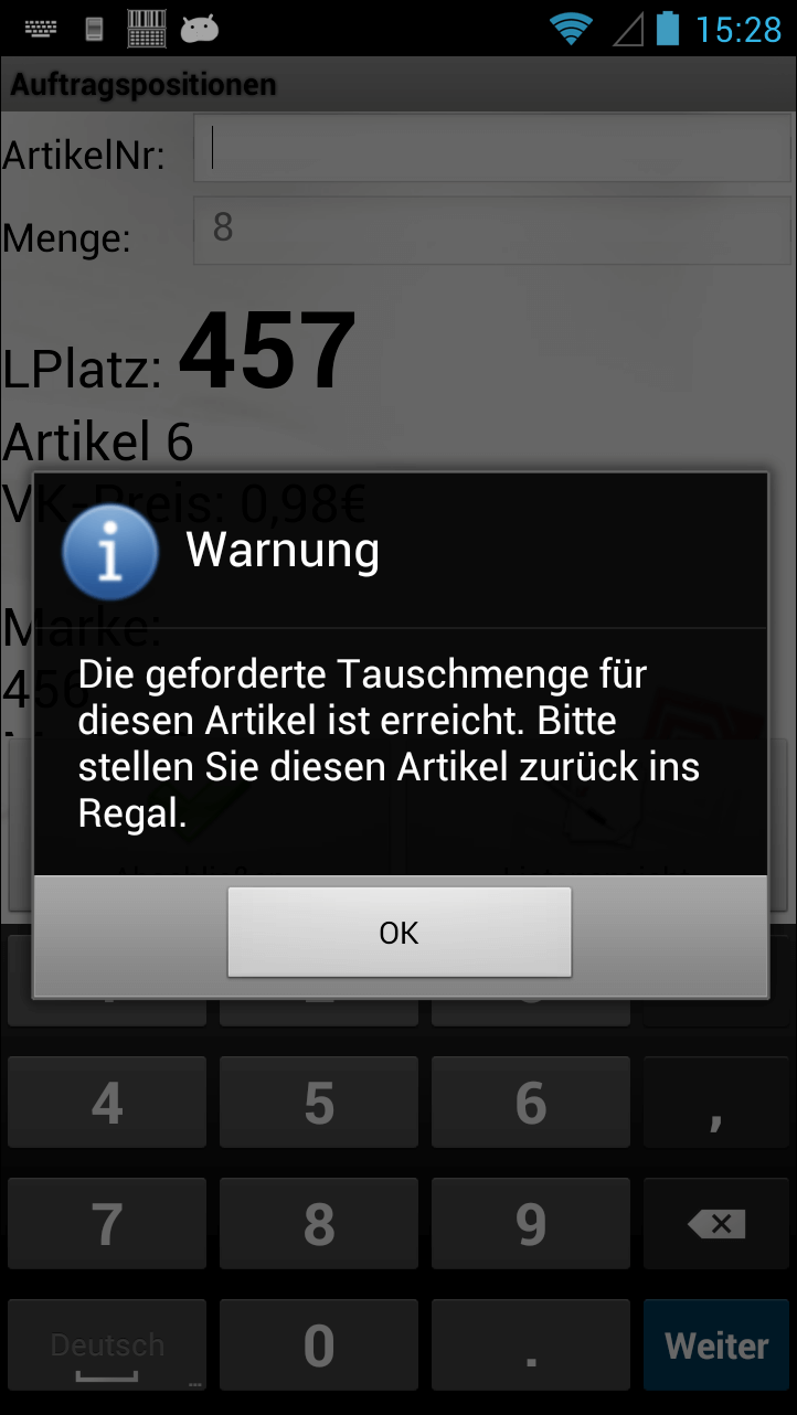 Pedir el artículo Visión general del software Android de COSYS