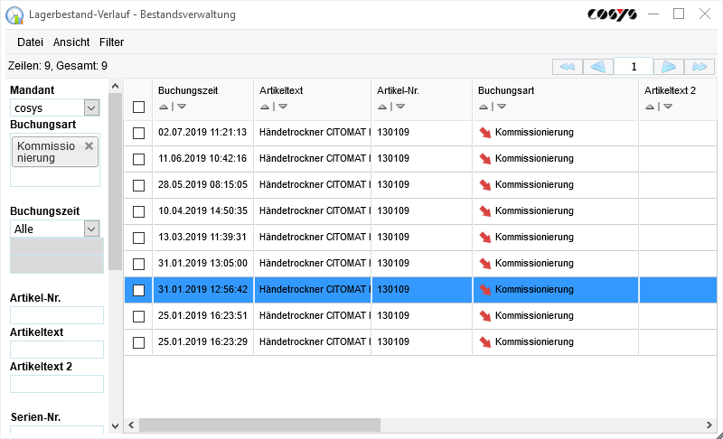 Gestión del inventario Picking